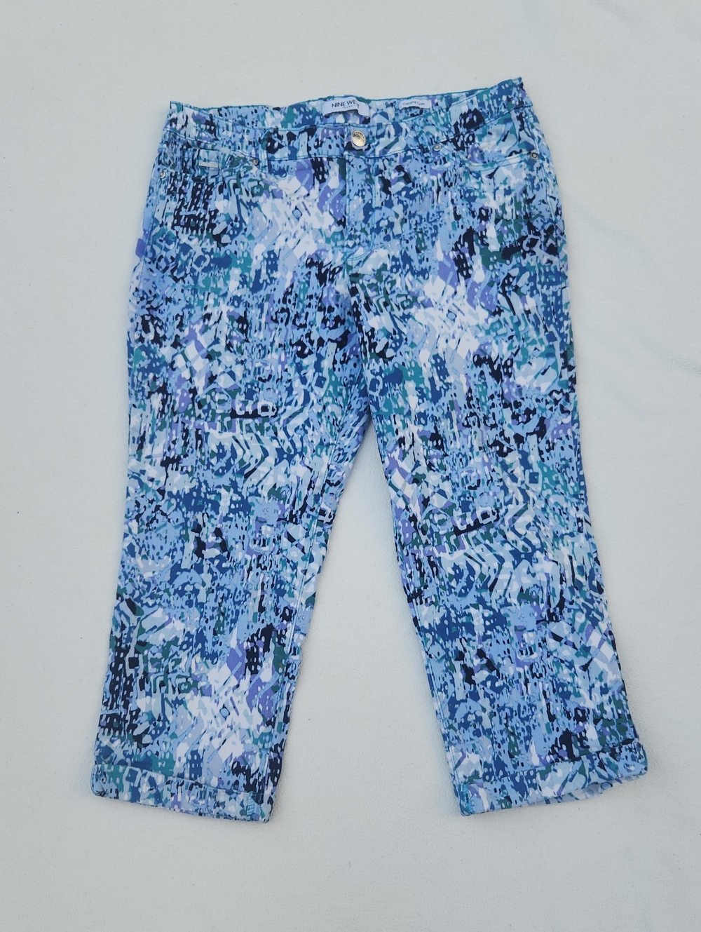 ​Nine West Jeans Chrystie Capri Pants - Stretch- Size 12